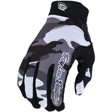 Load image into Gallery viewer, Troy Lee Designs GP Air Adult Motocross Gloves Formula Camo Black/Grey