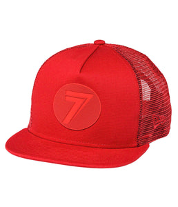 Seven MX Casual Youth DOT Cap Red