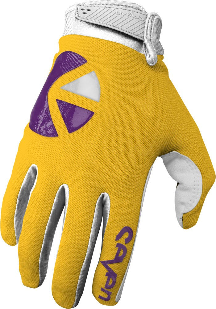 SEVEN MX ANNEX ETHIKA YOUTH MOTOCROSS GLOVES GOLD