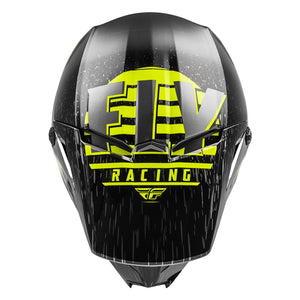 FLY RACING KINETIC K120 ADULT MOTOCROSS HELMET HI-VIS / BLACK