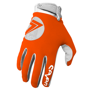 SEVEN MX ANNEX DOT YOUTH MOTOCROSS GLOVES FLO ORANGE