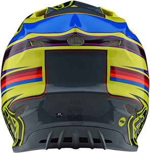 Troy Lee Designs SE4 Comp Speed MIPS ADULT Motocross Helmet Yellow/Grey