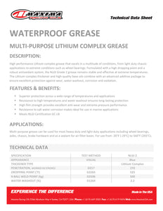 Maxima Grease Multi-Purpose High Temp Waterproof Lithium Based 454gr