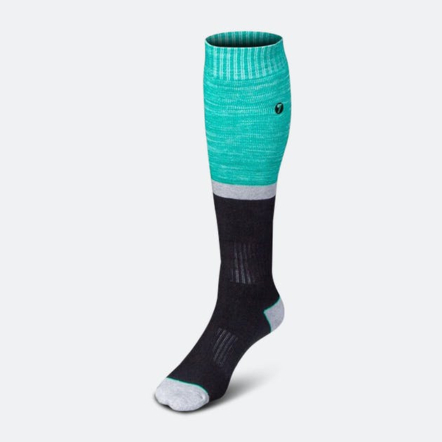 Seven Rival Youth MX Socks Aqua OSFA