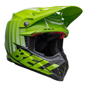 Bell MX Moto-9S Flex Adult Motocross Helmet Sprint Matte Gloss Green/Black