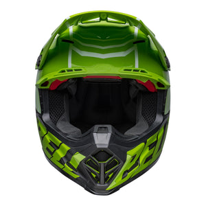 Bell MX Moto-9S Flex Adult Motocross Helmet Sprint Matte Gloss Green/Black