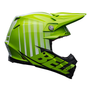 Bell MX Moto-9S Flex Adult Motocross Helmet Sprint Matte Gloss Green/Black