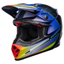 Load image into Gallery viewer, Bell MX Moto-9S Flex Adult Motocross Helmet Pro Circuit 23 Silver/Metallic