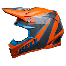 Load image into Gallery viewer, Bell MX Moto-9S Flex Adult Motocross Helmet Sprite Orange/Grey