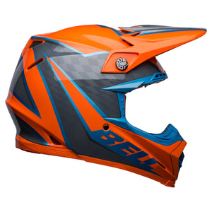 Bell MX Moto-9S Flex Adult Motocross Helmet Sprite Orange/Grey