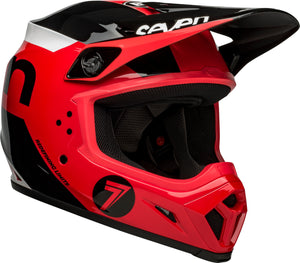 Bell MX-9 Mips Adult Motocross Helmet Seven Phaser Red/Black