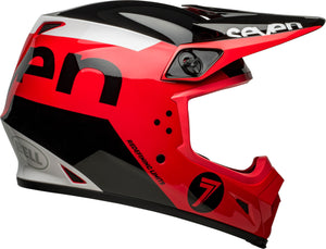 Bell MX-9 Mips Adult Motocross Helmet Seven Phaser Red/Black