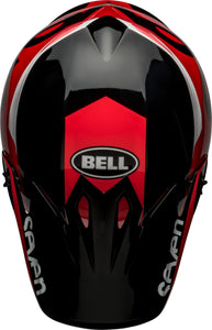 Bell MX-9 Mips Adult Motocross Helmet Seven Phaser Red/Black