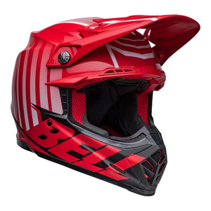 BELL MX MOTO-9S FLEX ADULT MOTOCROSS HELMET SPRINT M/G RED/BLACK