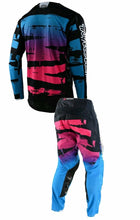 Load image into Gallery viewer, TROY LEE DESIGNS GP LIMITED EDITION YOUTH MOTOCROSS KIT BRUSHED NAVY/CYAN