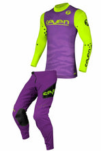 Load image into Gallery viewer, SEVEN MX ZERO SAVAGE ADULT MOTOCROSS KIT COMBO PURPLE