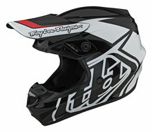 Load image into Gallery viewer, TROY LEE DESIGNS GP ADULT MOTOCROSS HELMET OVERLOAD BLACK/WHITE