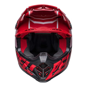 BELL MX MOTO-9S FLEX ADULT MOTOCROSS HELMET SPRINT M/G RED/BLACK