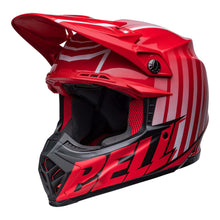 Load image into Gallery viewer, BELL MX MOTO-9S FLEX ADULT MOTOCROSS HELMET SPRINT M/G RED/BLACK