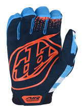 Load image into Gallery viewer, Troy Lee Designs GP Air Adult Motocross Gloves Formula Camo Navy/Orange